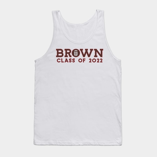 Brown University Class of 2022 Tank Top by MiloAndOtis